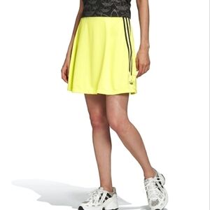 ADIDAS x BILLIE ELISH Classic 3 Stripe Skirt Neon Cotton